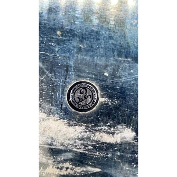 1980s Godinger Silver Plated Grape Oval Relish Tray w/ Glass Insert 16x12 VTG - Picture 9 of 15